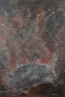 Communication Communication - 90 x 60 - Acrylique sur toile - 2018