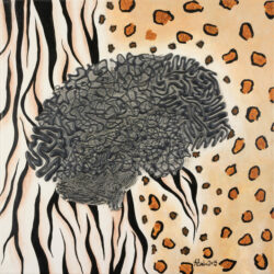 Instinct Instinct - 40 x 40 - Acrylique sur toile - 2019