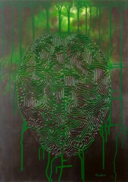 Mère Mère - 70 x 50 - Acrylique sur toile - 2017