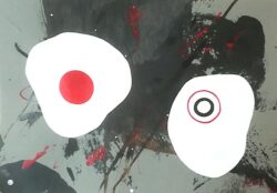 Rouge d’œuf et cercle