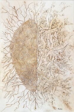 Source Source - 80 x 120 - Acrylique sur toile - 2018