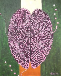 Victoria Victoria - 50 x 40 - Acrylique sur toile - 2017